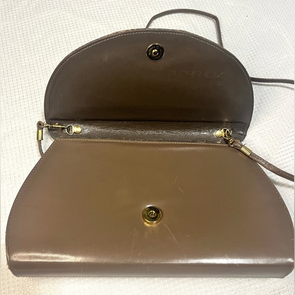 Florsheim Signature Snakeskin Brown Clutch - Picture 12 of 15